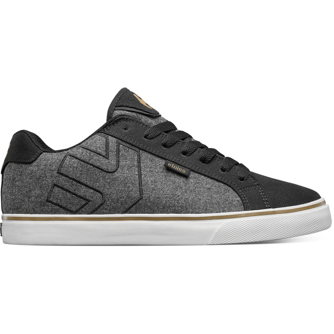 Etnies FADER VULC Skate Sko Herre , Svart/Brune/Grå H160